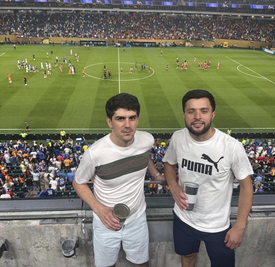 Danny and John, founders of Premium Barbershop